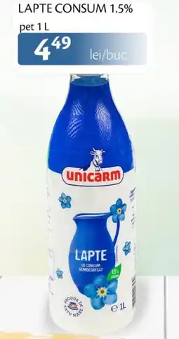 Unicarm Lapte consum 1.5% pet Ofertă