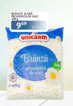 Unicarm Brânză slabă proaspata de vaci Ofertă
