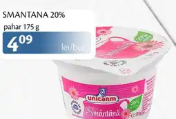 Unicarm Smantana 20% pahar Ofertă