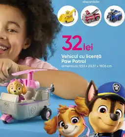 Pepco Vehicul cu licenţă Paw Patrol Ofertă