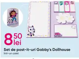 Pepco Set de post-it-uri Gabby's Dollhouse Ofertă