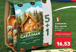 Kaufland CARAIMAN Bere blondă Ofertă