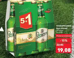 Kaufland STAROPRAMEN Bere blondă Ofertă