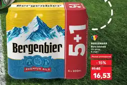 Kaufland BERGENBIER Bere blondă Ofertă