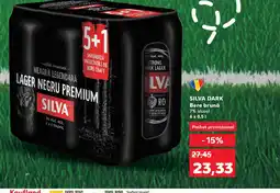 Kaufland SILVA DARK Bere brună Ofertă