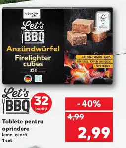 Kaufland Tablete pentru aprindere Ofertă