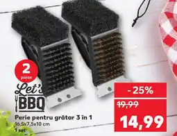Kaufland Perie pentru grătar 3 în 1 Ofertă