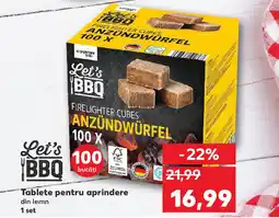 Kaufland Tablete pentru aprindere Ofertă