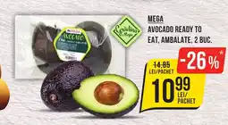 Mega Image MEGA Avocado ready to eat, ambalate Ofertă