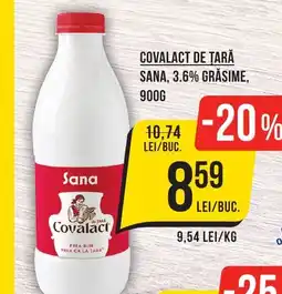 Mega Image COVALACT DE ŢARĂ Sana, 3.6% grasime Ofertă