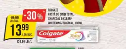 Mega Image COLGATE Pastă de dinți total, charcoal & clean/ whitening/original Ofertă