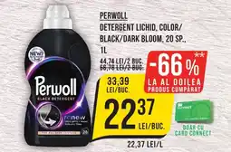 Mega Image PERWOLL Detergent lichid, color/ black/dark bloom Ofertă