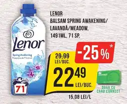 Mega Image LENOR Balsam spring awakening/ lavanda/meadow Ofertă