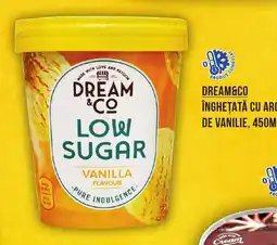 Mega Image DREAM&CO Înghețată cu aromă de vanilie Ofertă