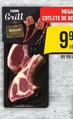 MEGA Grill cotlete de berbercuţ, cu os