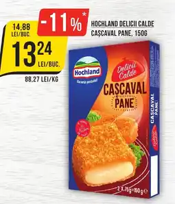 Mega Image HOCHLAND Delici calde cascaval pane Ofertă