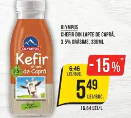 Mega Image OLYMPUS Chefir din lapte de capră, 3.5% grăsime Ofertă
