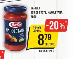 Mega Image BARILLA Sos de paste, napoletana Ofertă