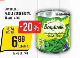 Mega Image BONDUELLE Fasole verde păstăi, tăiate Ofertă