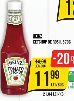 Mega Image HEINZ Ketchup de roşii Ofertă