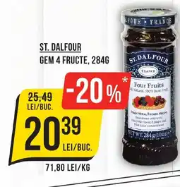 Mega Image ST. DALFOUR Gem 4 fructe Ofertă