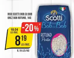 Mega Image RISO Scotti bob cu bob orez bob rotund Ofertă