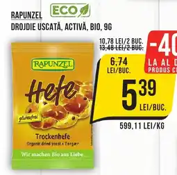 Mega Image RAPUNZEL Drojdie uscată, activă, Bio, Ofertă