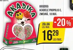 Mega Image AKADIKA Acadele propolis c, zmeură Ofertă