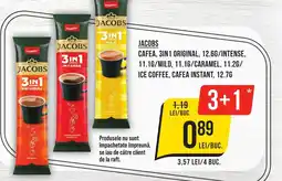 Mega Image JACOBS Cafea, 3in1 original Ofertă