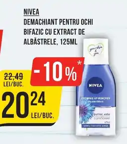 Mega Image NIVEA Demachiant pentru ochi Bifazic cu extract de albastrele Ofertă