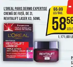L'OREAL Paris Dermo Expertise cremă de faţă, de zi, Revitalift laser x 3