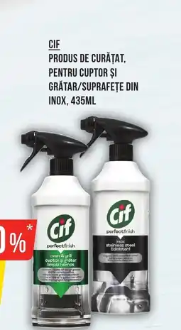 Mega Image CIF Produs de curățat, pentru cuptor şi grătar/suprafeţe din inox Ofertă