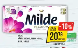 Mega Image MILDE Hârtie igienică, relax purple Ofertă