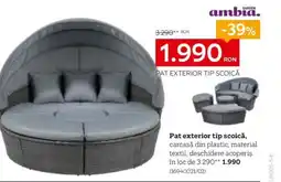 XXXLutz Pat exterior tip scoică Ofertă