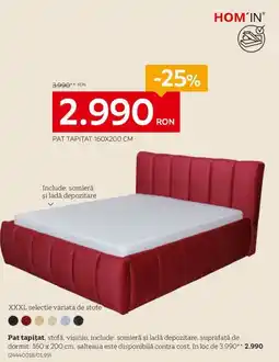 XXXLutz Pat tapițat Ofertă