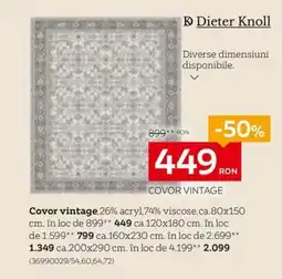 XXXLutz Covor vintage Ofertă