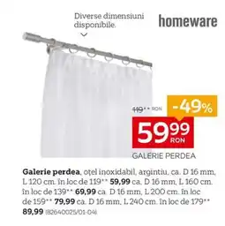 XXXLutz Galerie perdea Ofertă