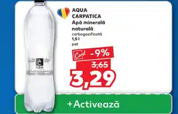 Kaufland AQUA CARPATICA Apă minerală naturală Ofertă