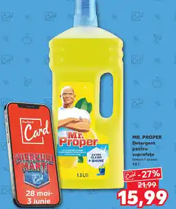 Kaufland MR. PROPER Detergent pentru suprafeţe Ofertă