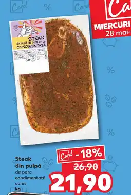Kaufland Steak din pulpă Ofertă