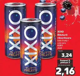 Kaufland XIXO Băutură răcoritoare tutti fruity / cola zero Ofertă