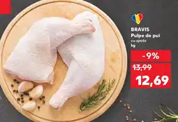 Kaufland BRAVIS Pulpe de pui cu spate Ofertă