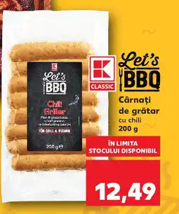 Kaufland Cârnaţi de grătar cu chili Ofertă
