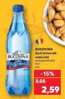 Kaufland BUCOVINA Apă minerală naturală Ofertă