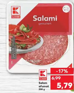 Kaufland Salam afumat Ofertă