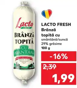 Kaufland LACTO FRESH Brânză smântână/suncă Ofertă