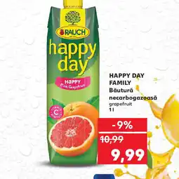 Kaufland HAPPY DAY FAMILY Băutură necarbogazoasă grapefruit Ofertă