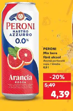 Kaufland PERONI Mix bere fără alcool Ofertă