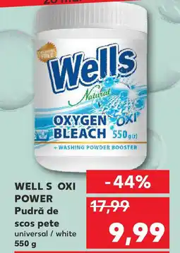Kaufland WELL S OXI POWER Pudră de scos pete Ofertă