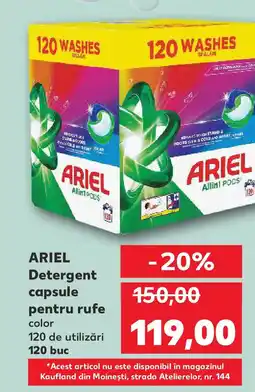 Kaufland ARIEL Detergent capsule pentru rufe Ofertă
